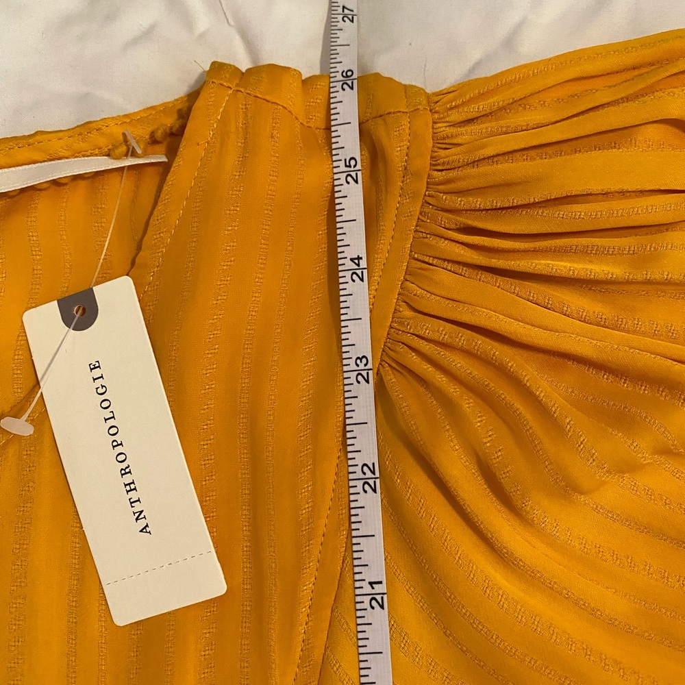 Anthropologie Golden Blouse - Picture 6 of 11
